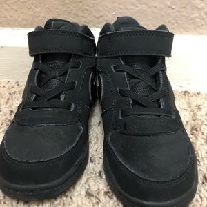 Nike Air Force 1.Size 11c.Color black suede.